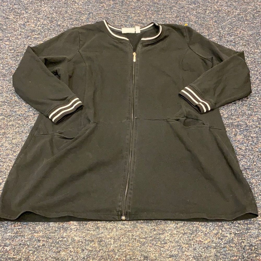 D & Co Active Oversized Zip up sweatshirt sz. XL